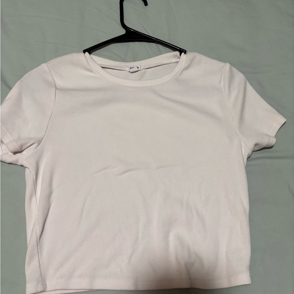 Garage White Short Sleeve Tee